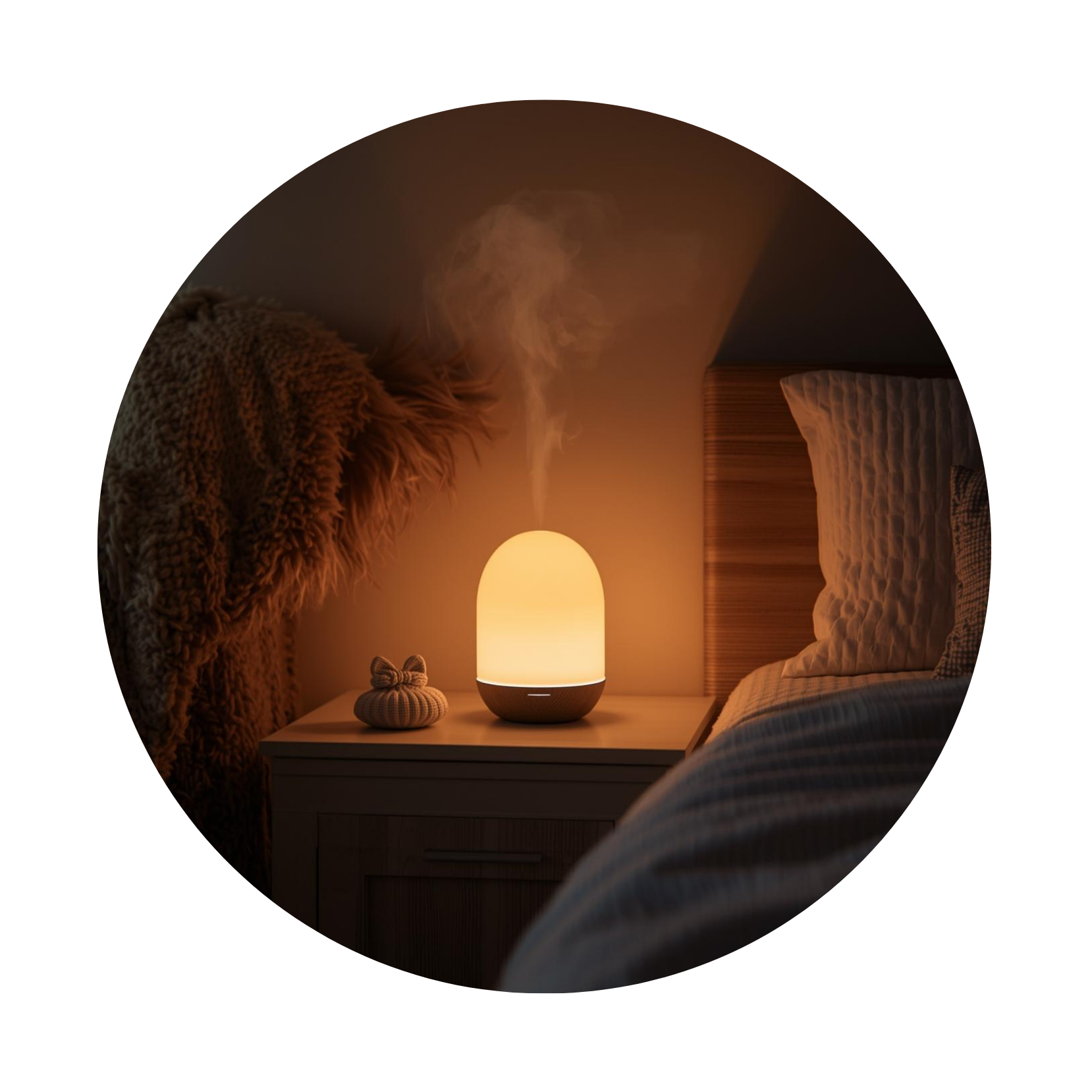Night lamps & humidifier