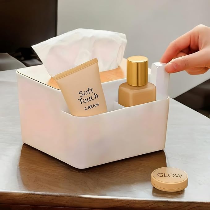 علبة مناديل وحامل