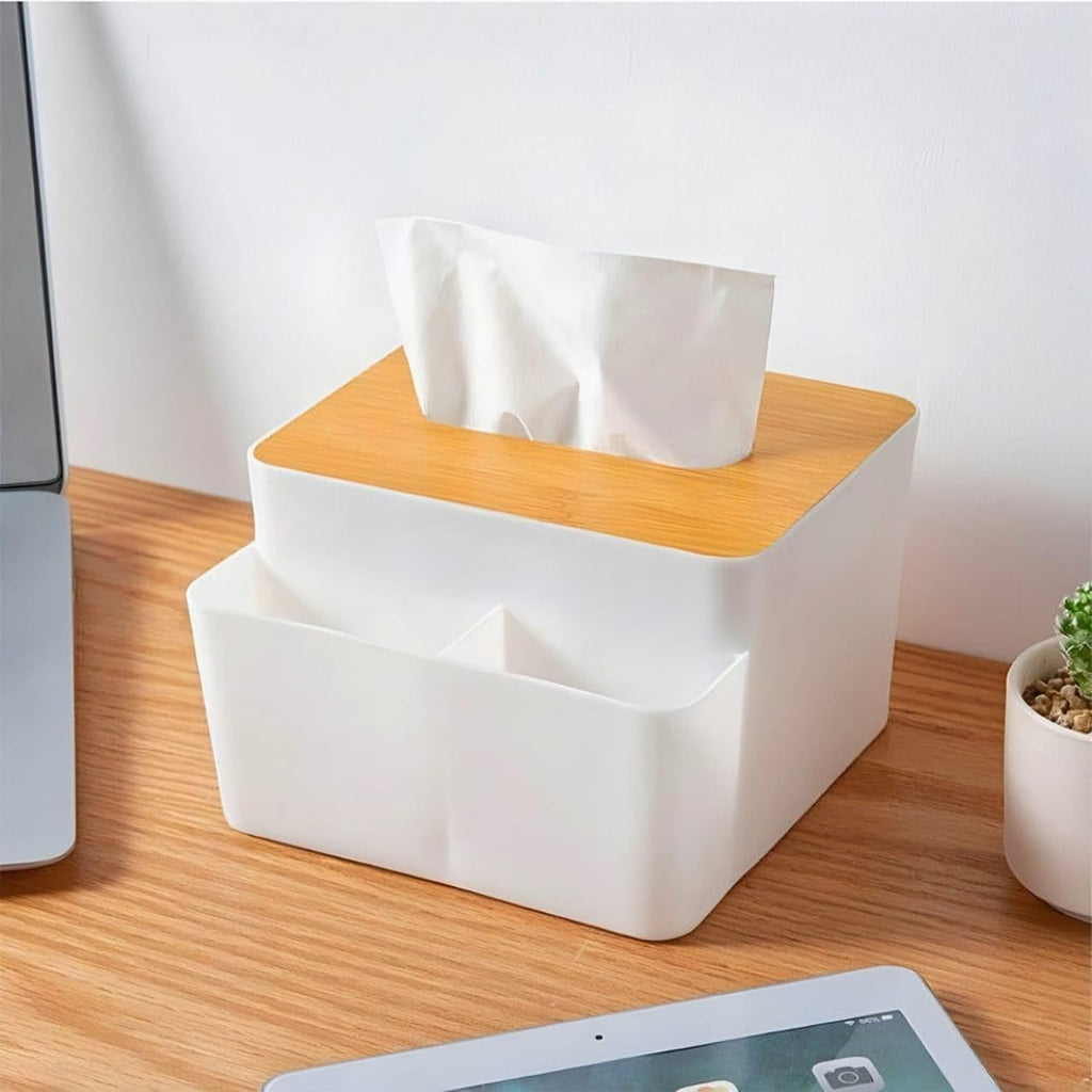 علبة مناديل وحامل