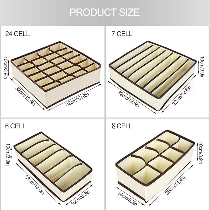 Clothes Storage (4 pieces)