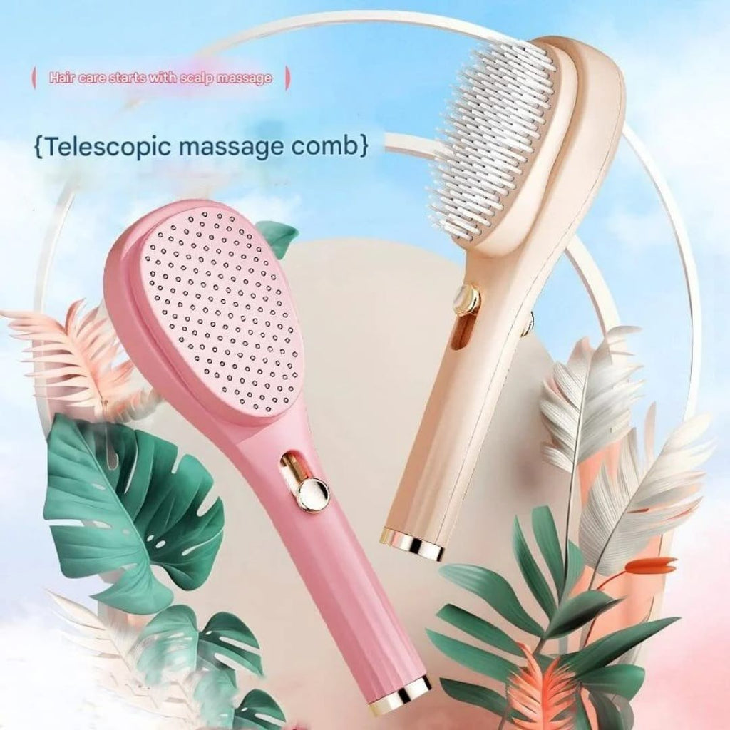 اضغط وأزل فرشاة الشعر