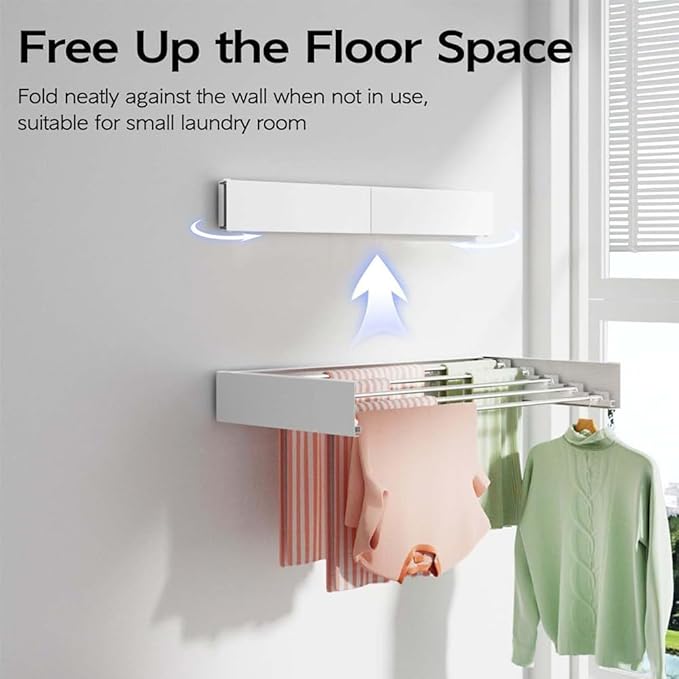 رف تجفيف الملابس القابل للطي