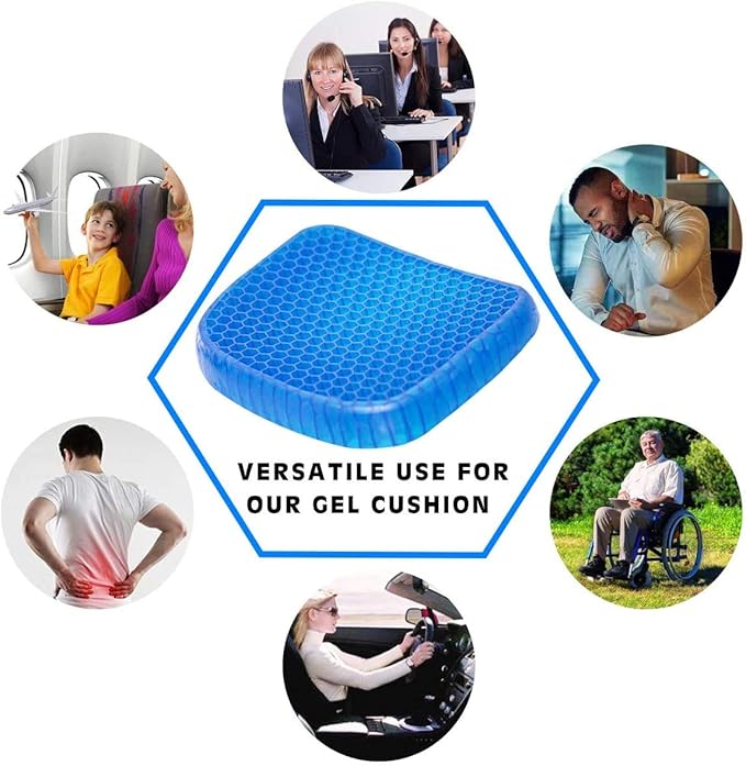 وسادة جل لدعم المقعد الطبي