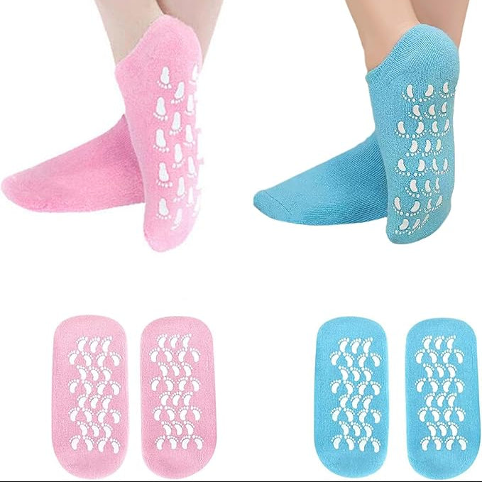 جوارب تدليك جل العلاج المرطب