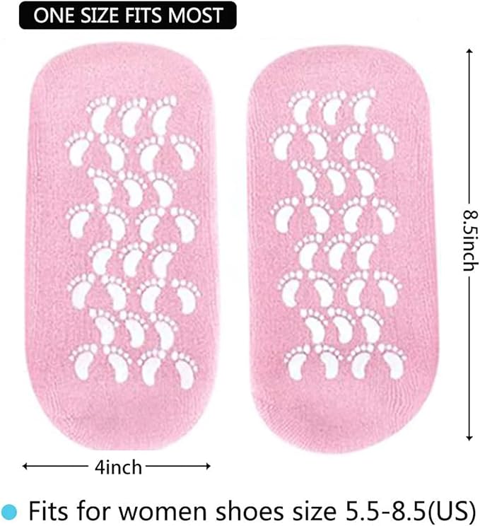 جوارب تدليك جل العلاج المرطب