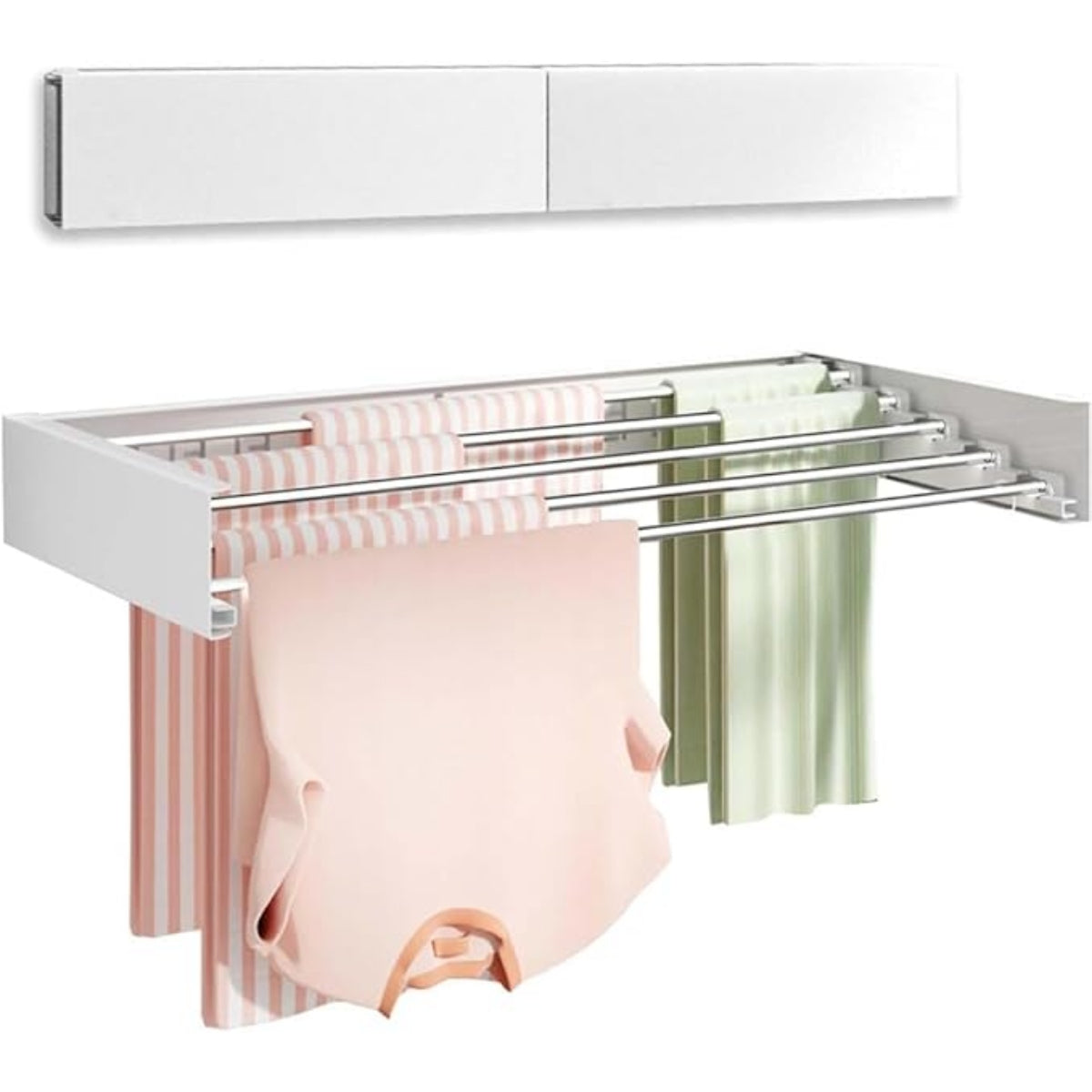 رف تجفيف الملابس القابل للطي