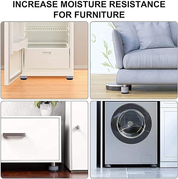 حامل مطاطي للأجهزة المنزلية (4 قطع)